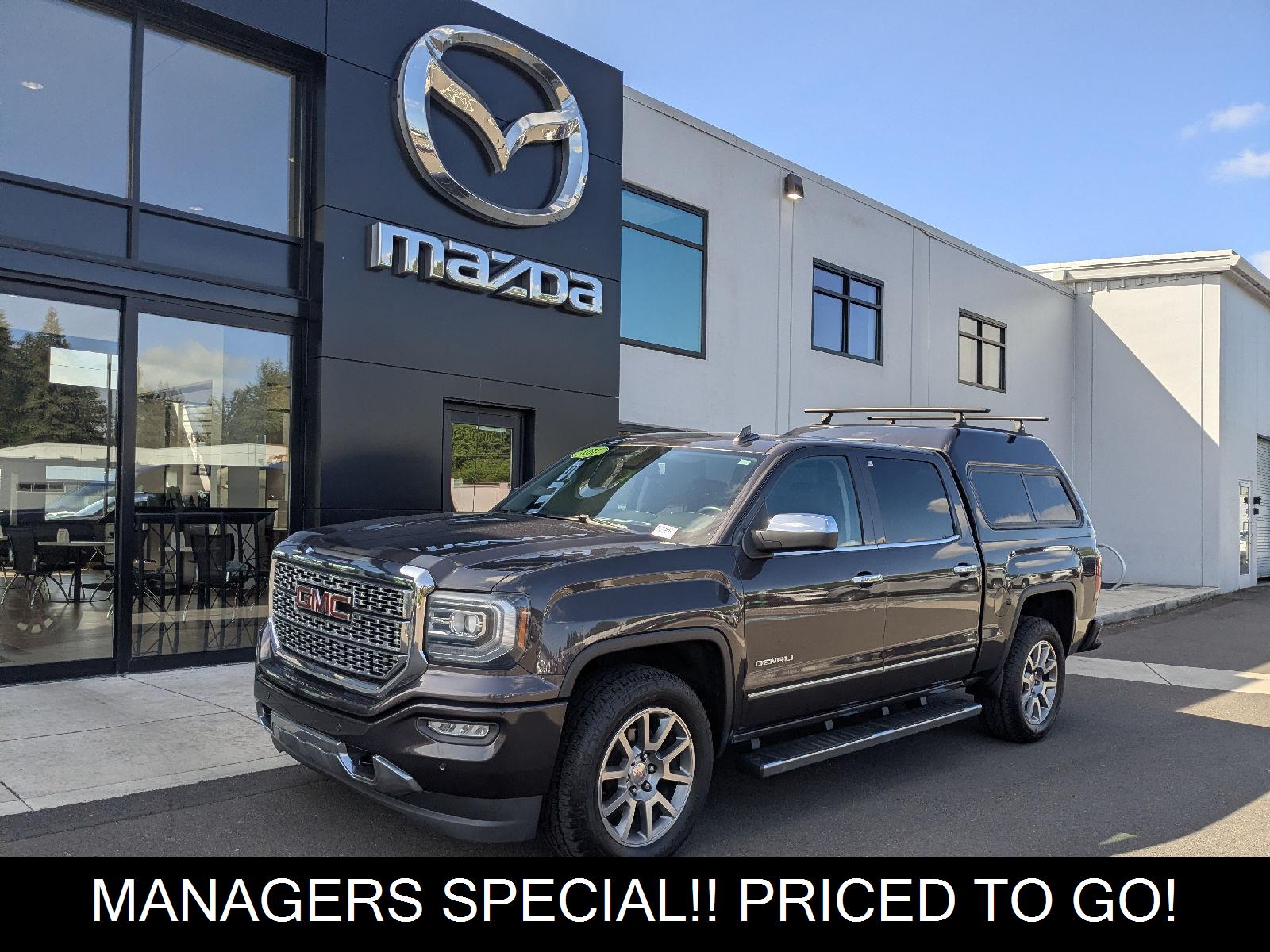 Gray (Iridium Metallic) 2016 GMC Sierra 1500 Pickup Truck Four-Wheel Drive 8-Speed Automatic