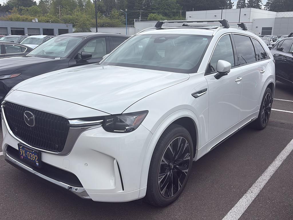 Rhodium White Premium 2025 Mazda CX-90 3.3 Turbo S Premium Plus AWD SUV / Crossover All-Wheel Drive Automatic