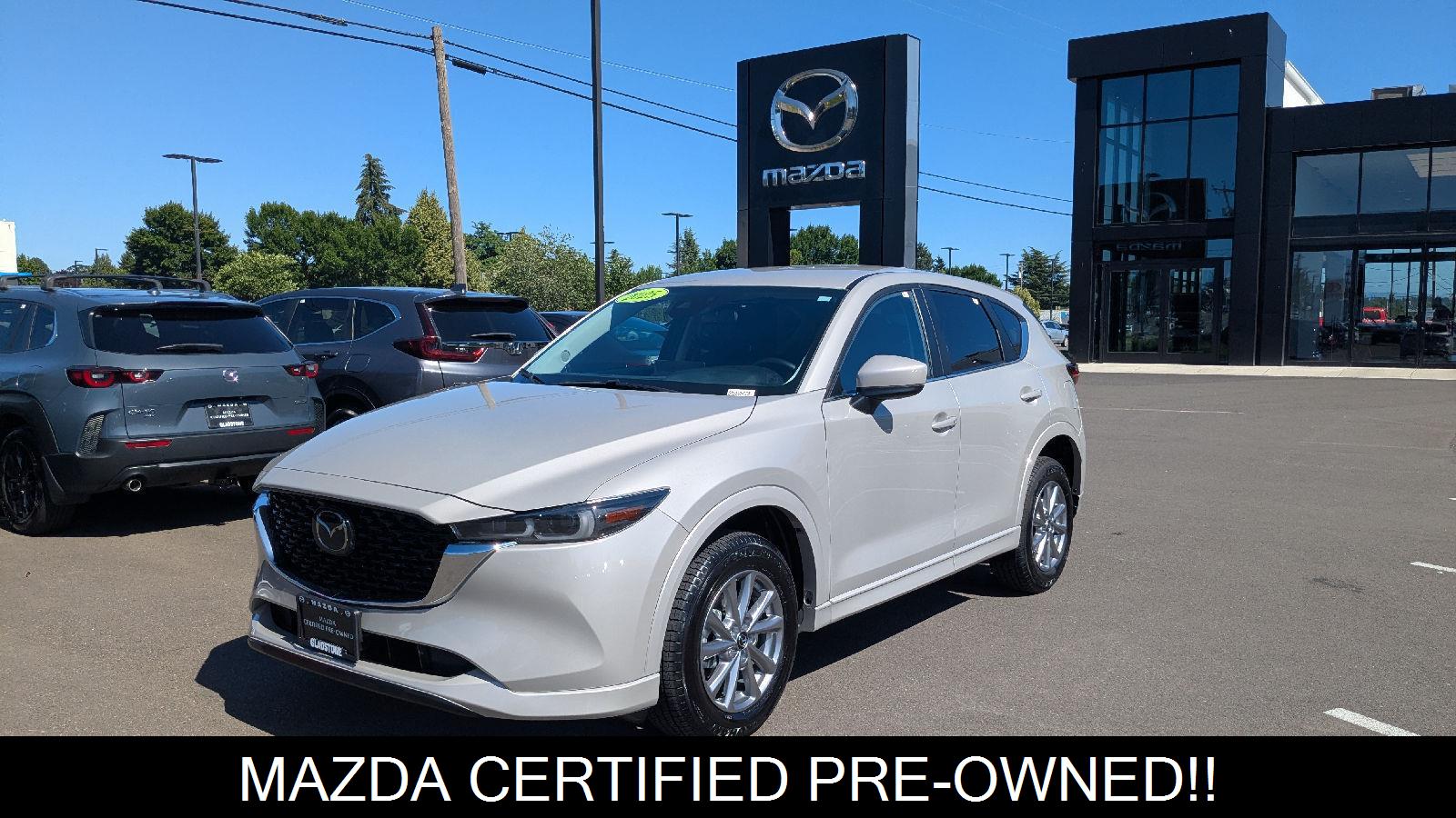 Gray (PLATINUM QUARTZ) 2025 Mazda CX-5 SUV / Crossover All-Wheel Drive