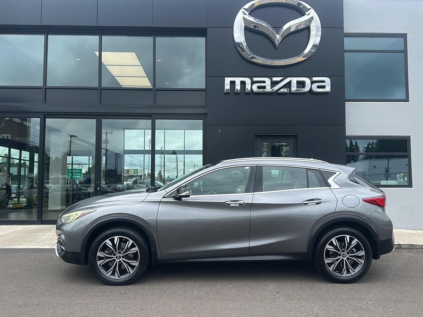 Gray (Graphite Shadow) 2017 INFINITI QX30 SUV / Crossover All-Wheel Drive Automatic