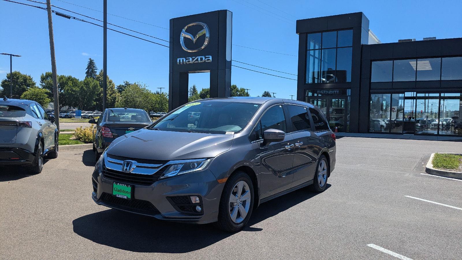 Gray (Modern Steel Metallic) 2019 Honda Odyssey Minivan Front-Wheel Drive Automatic