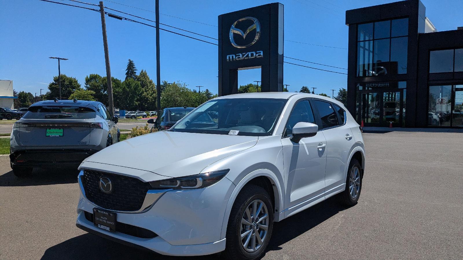 Rhodium White Metallic 2025 Mazda CX-5 SUV / Crossover All-Wheel Drive Automatic
