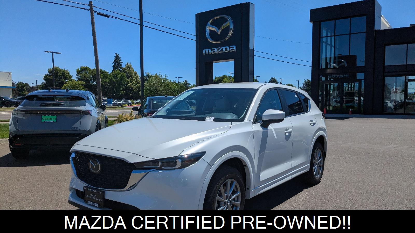 Rhodium White Metallic 2025 Mazda CX-5 SUV / Crossover All-Wheel Drive Automatic