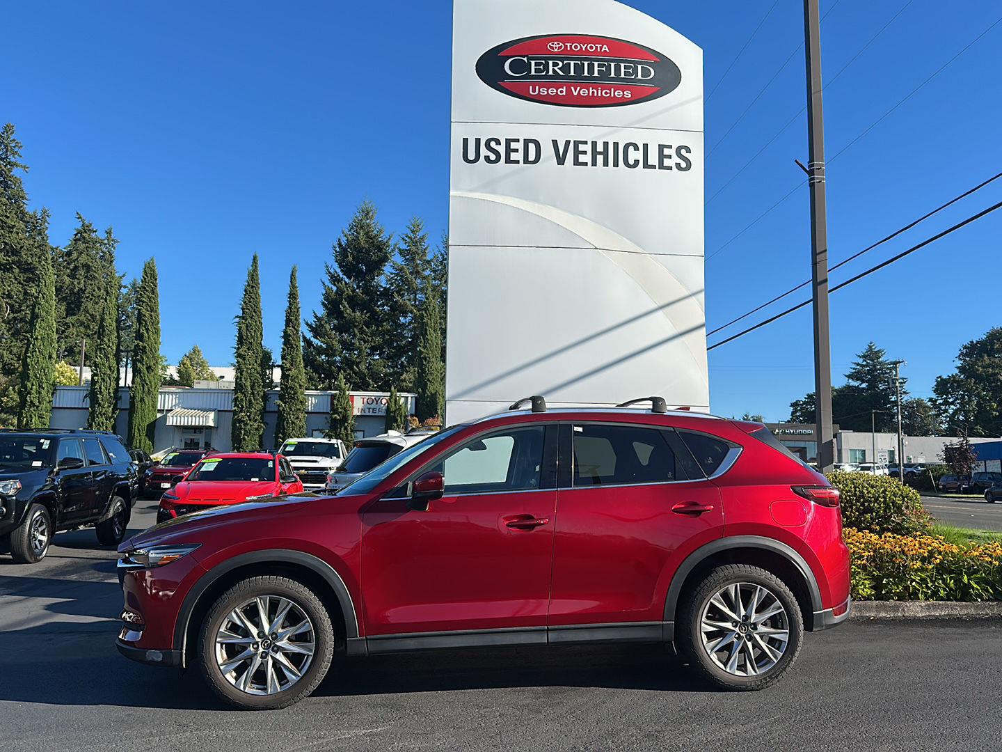 Soul Red Crystal Metallic 2021 Mazda CX-5 SUV / Crossover All-Wheel Drive Automatic