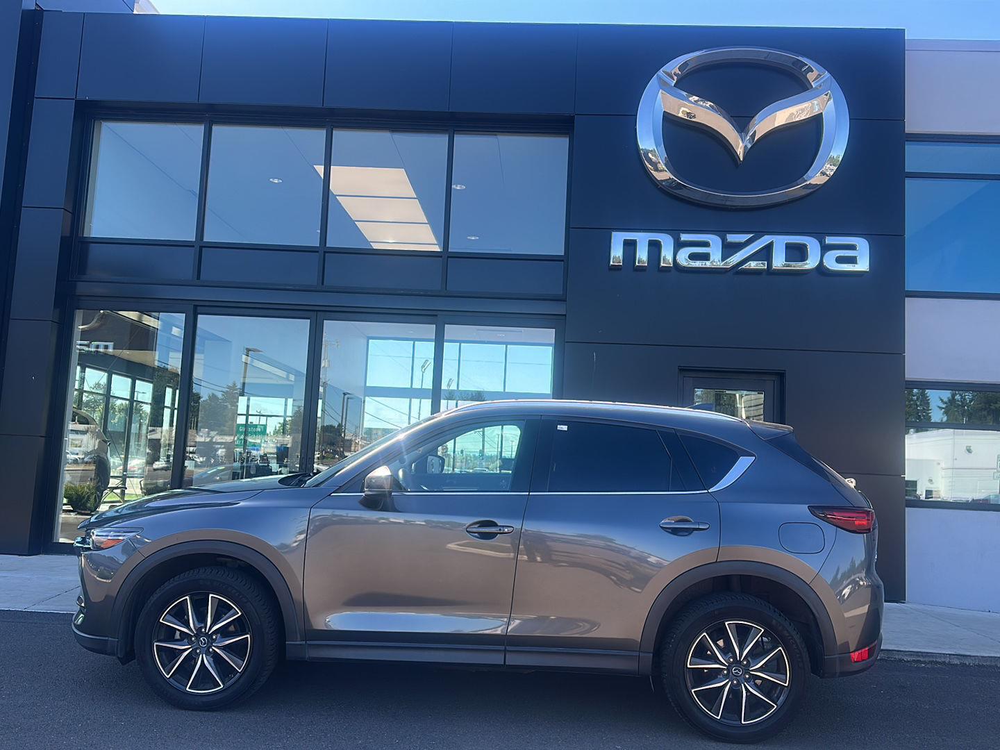 Machine Gray Metallic 2017 Mazda CX-5 SUV / Crossover All-Wheel Drive Automatic