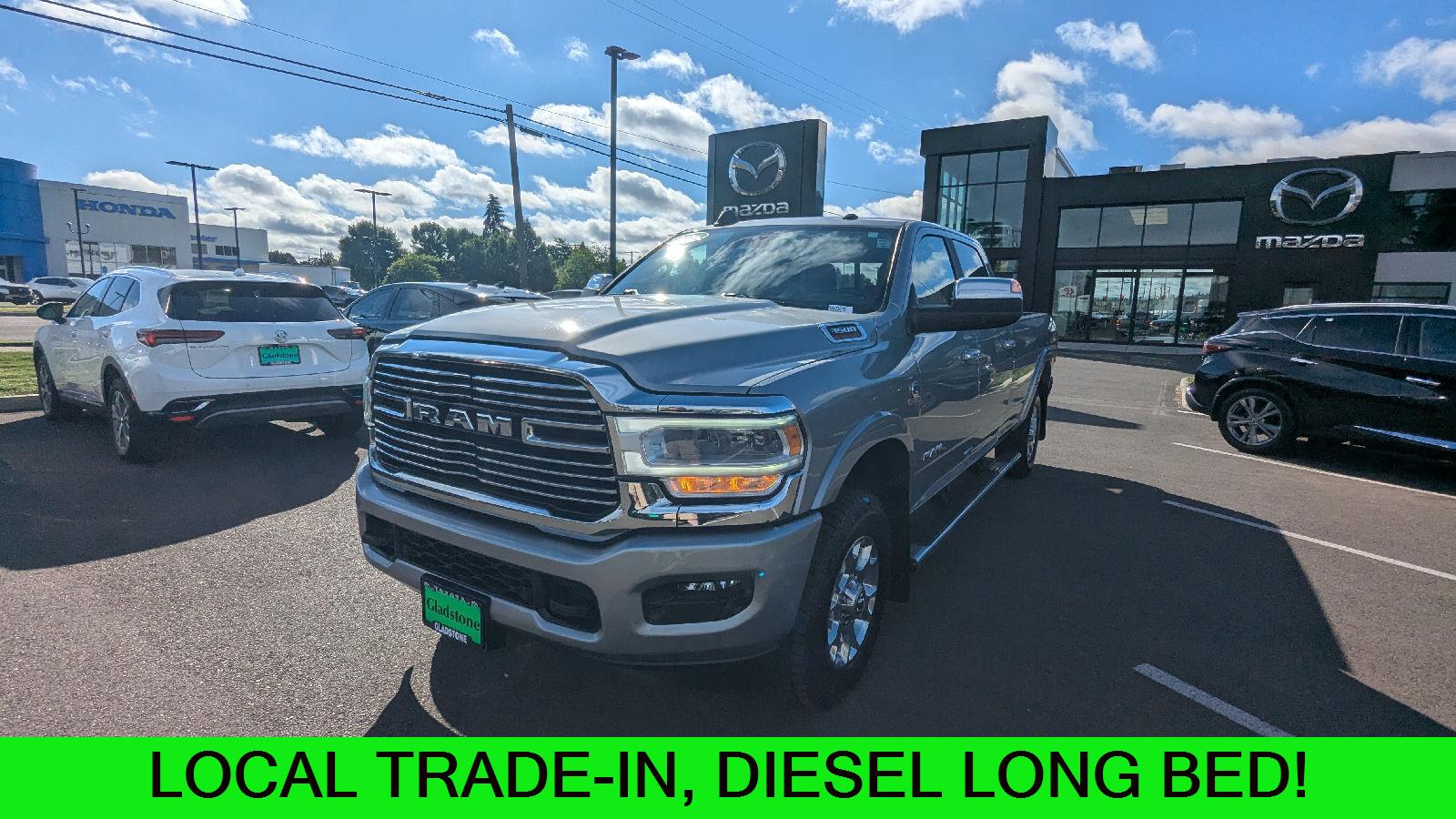 Billet Silver Metallic Clearcoat 2022 RAM 3500 Pickup Truck Four-Wheel Drive 6-Speed Automatic