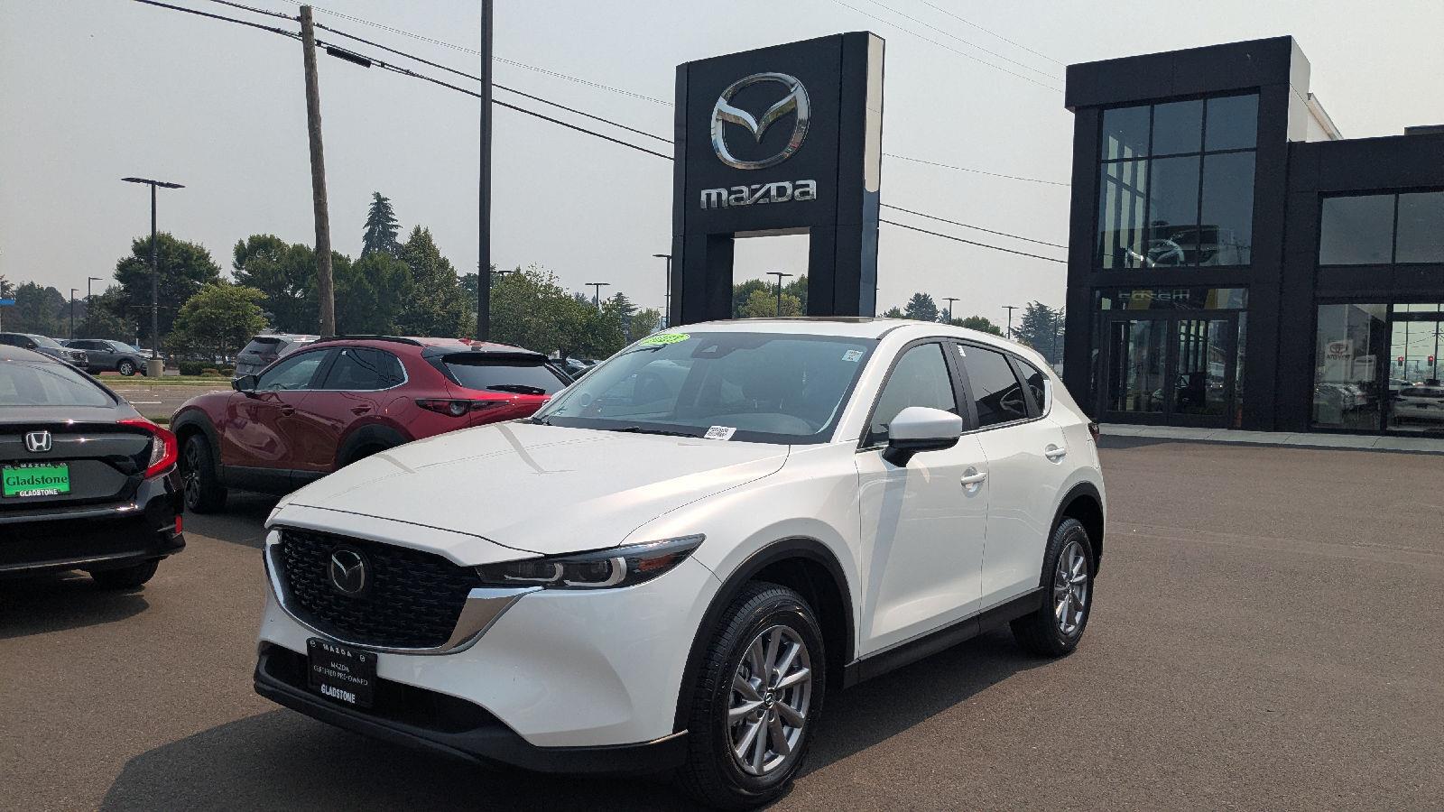 Rhodium White Metallic 2023 Mazda CX-5 SUV / Crossover All-Wheel Drive Automatic