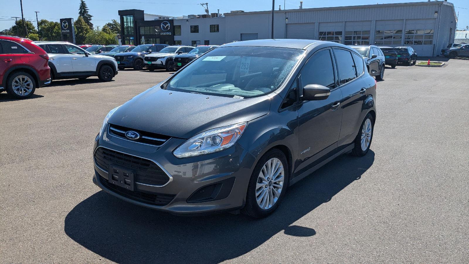 Gray (Magnetic Metallic) 2018 Ford C-Max Hybrid Wagon Front-Wheel Drive Continuously Variable Transmission