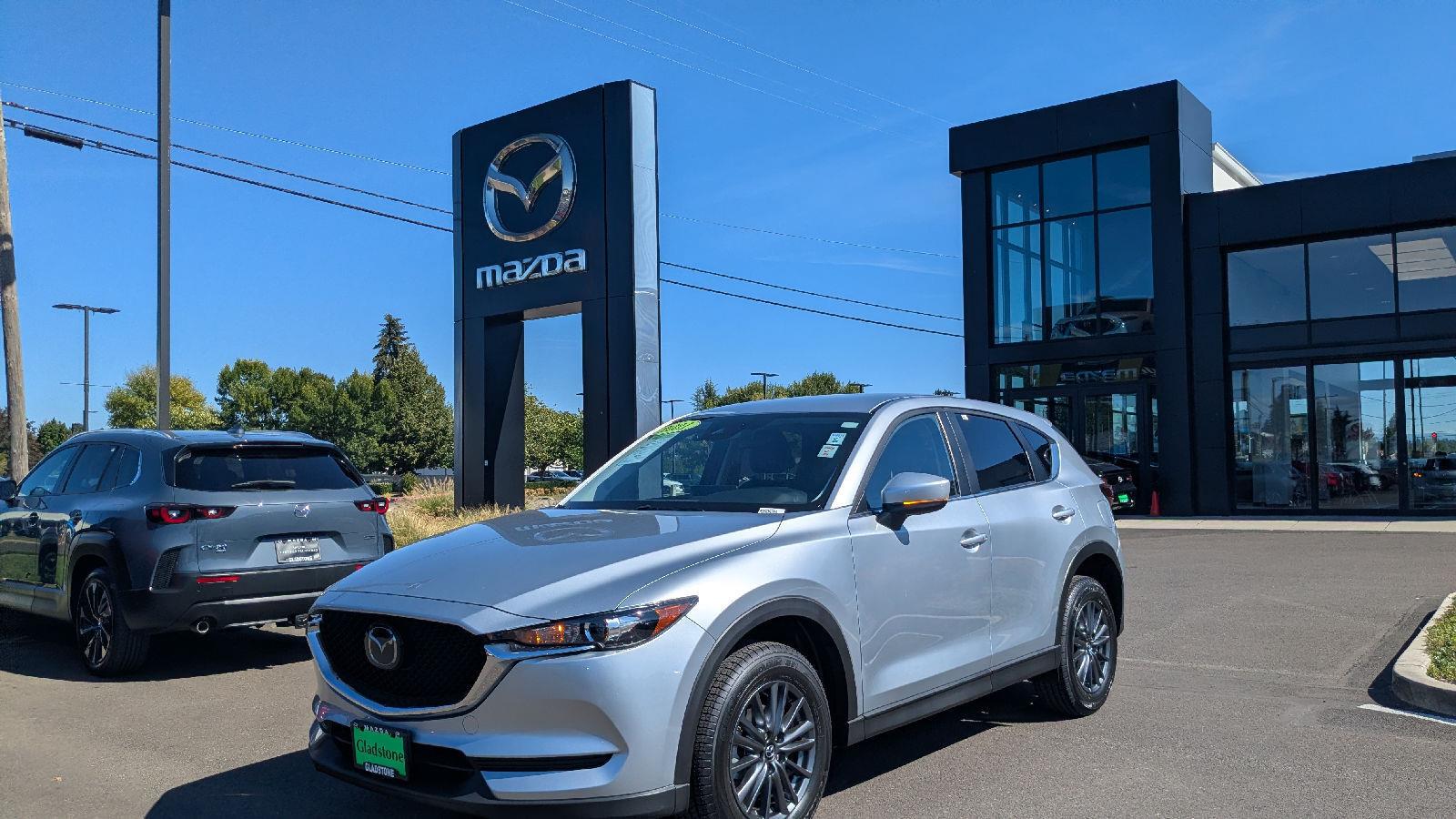 Sonic Silver Metallic 2021 Mazda CX-5 SUV / Crossover All-Wheel Drive Automatic