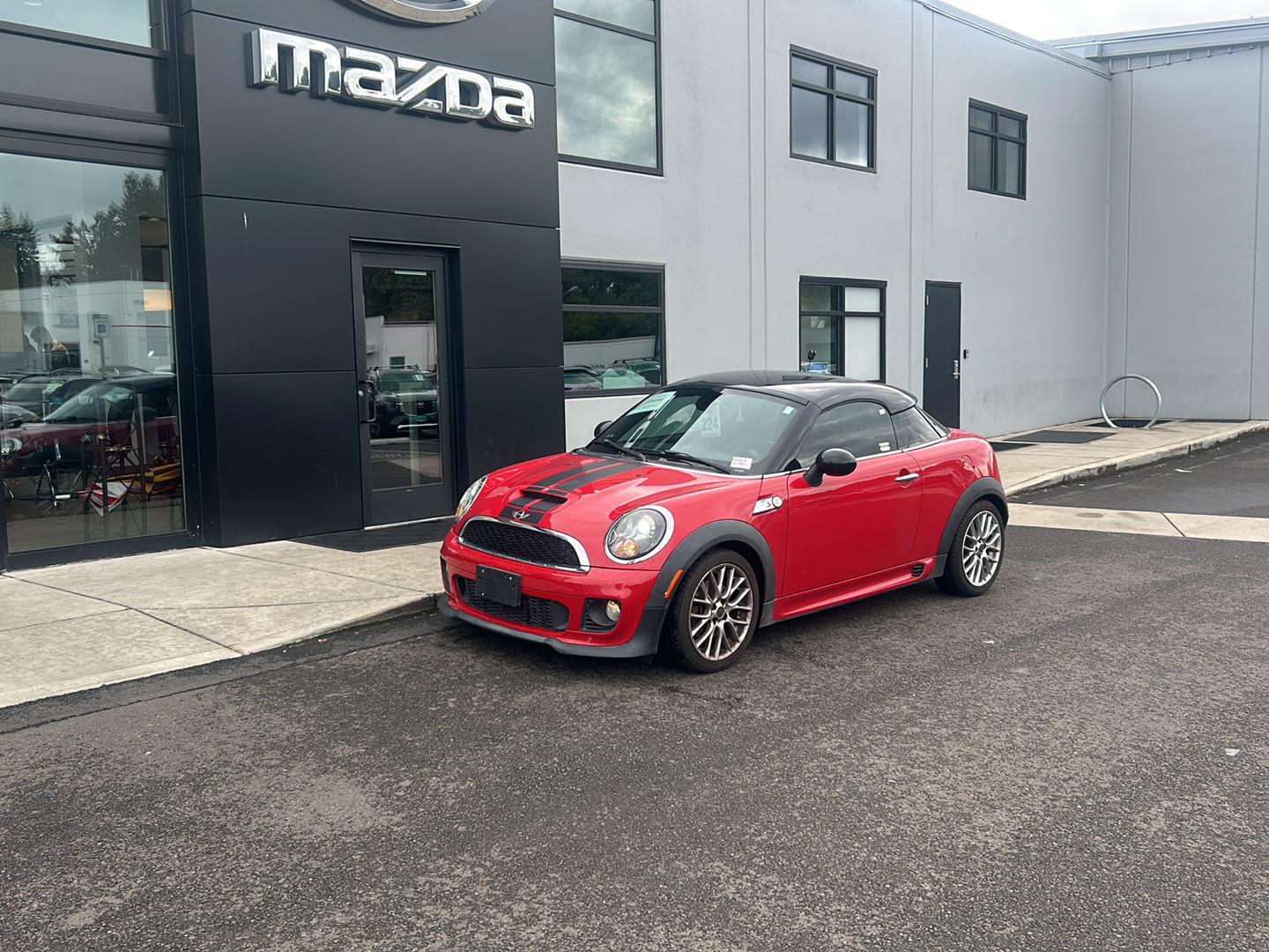 Chili Red 2012 MINI Cooper Coupe Coupe Front-Wheel Drive 6-Speed Manual