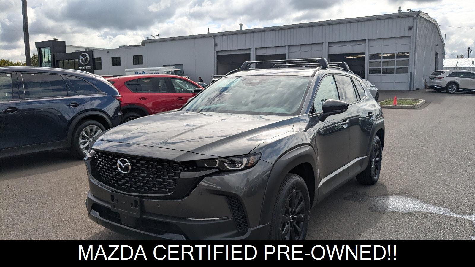 Machine Gray Metallic 2026 Mazda CX-50 SUV / Crossover All-Wheel Drive Continuously Variable Transmission