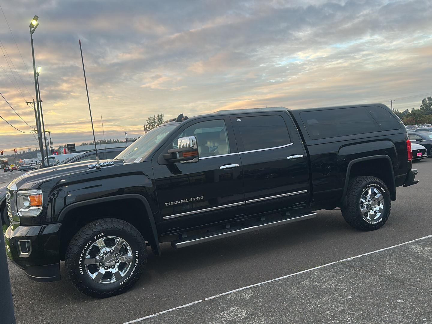 Onyx Black 2018 GMC Sierra 3500HD Pickup Truck Four-Wheel Drive 6-Speed Automatic