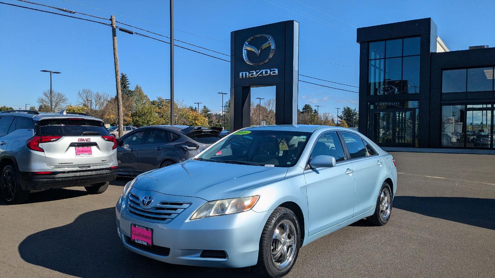 Sky Blue Pearl 2009 Toyota Camry Sedan Front-Wheel Drive 