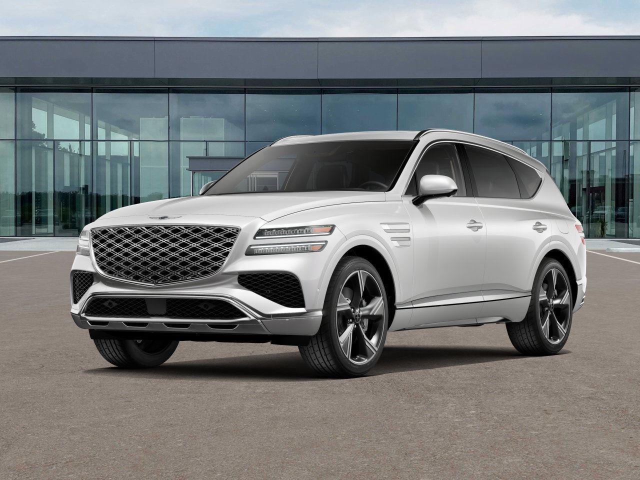 WHITE/ULTRAMARINE BLUE 2026 Genesis GV80 SUV / Crossover All-Wheel Drive Automatic