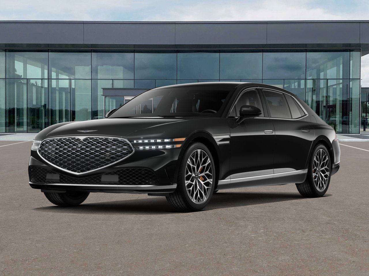 Maui Black 2026 Genesis G90 Sedan All-Wheel Drive Automatic