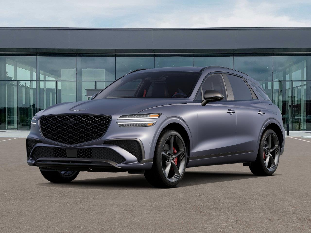 Ceres Blue Matte 2027 Genesis GV70 SUV / Crossover All-Wheel Drive Automatic