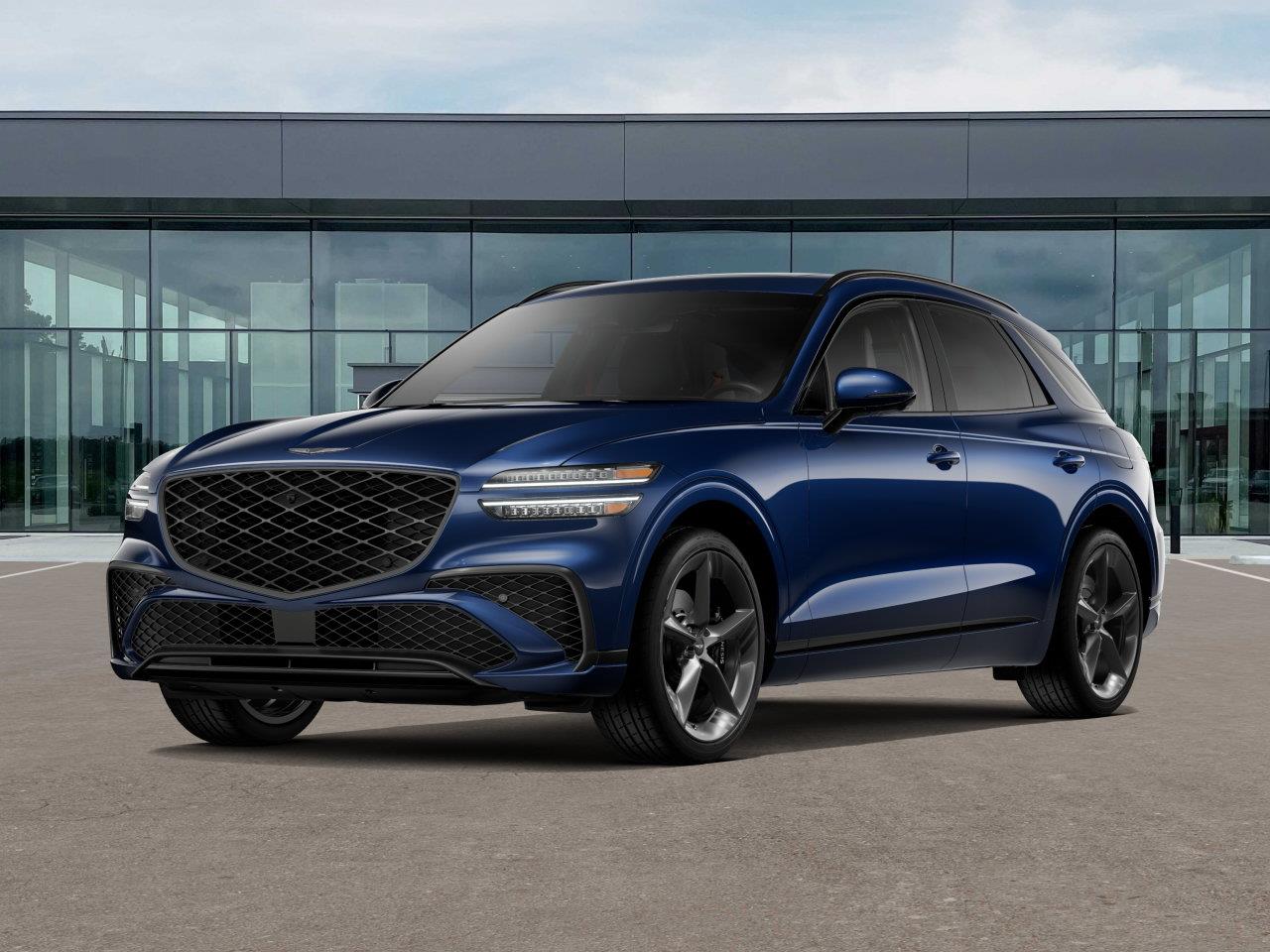 Blue 2026 Genesis GV70 SUV / Crossover All-Wheel Drive Automatic