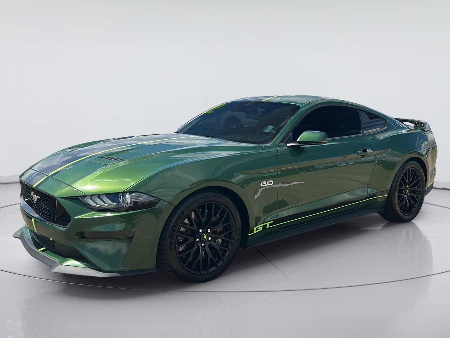 Eruption Green 2022 Ford Mustang Coupe Rear-Wheel Drive Automatic