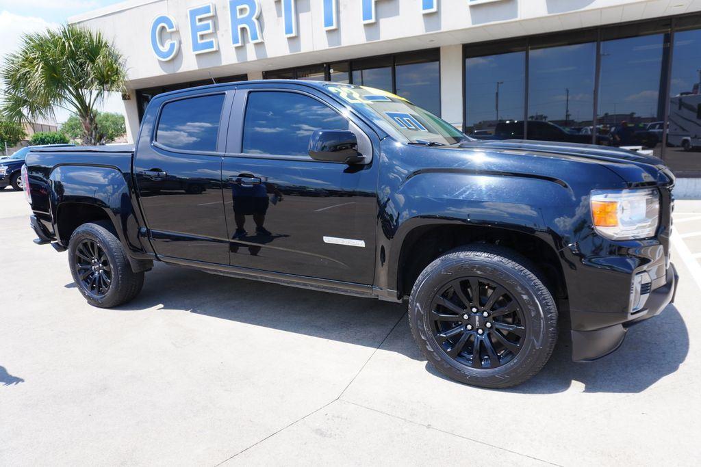Onyx Black 2022 GMC Canyon Elevation Crew Cab RWD Pickup Truck 4X2 8-Speed Automatic