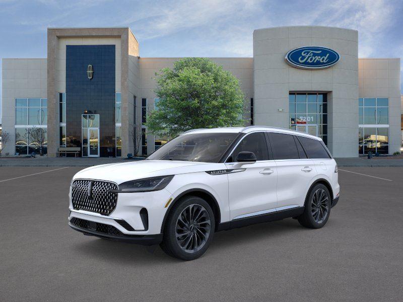 Pristine White Metallic Tri-Coat 2026 Lincoln Aviator SUV / Crossover Rear-Wheel Drive Automatic