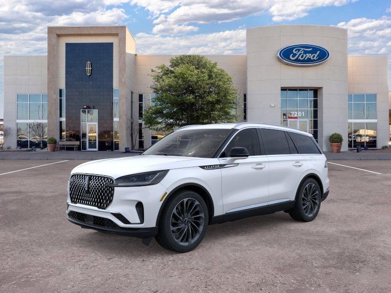 Pristine White Metallic Tri-Coat 2026 Lincoln Aviator SUV / Crossover All-Wheel Drive Automatic