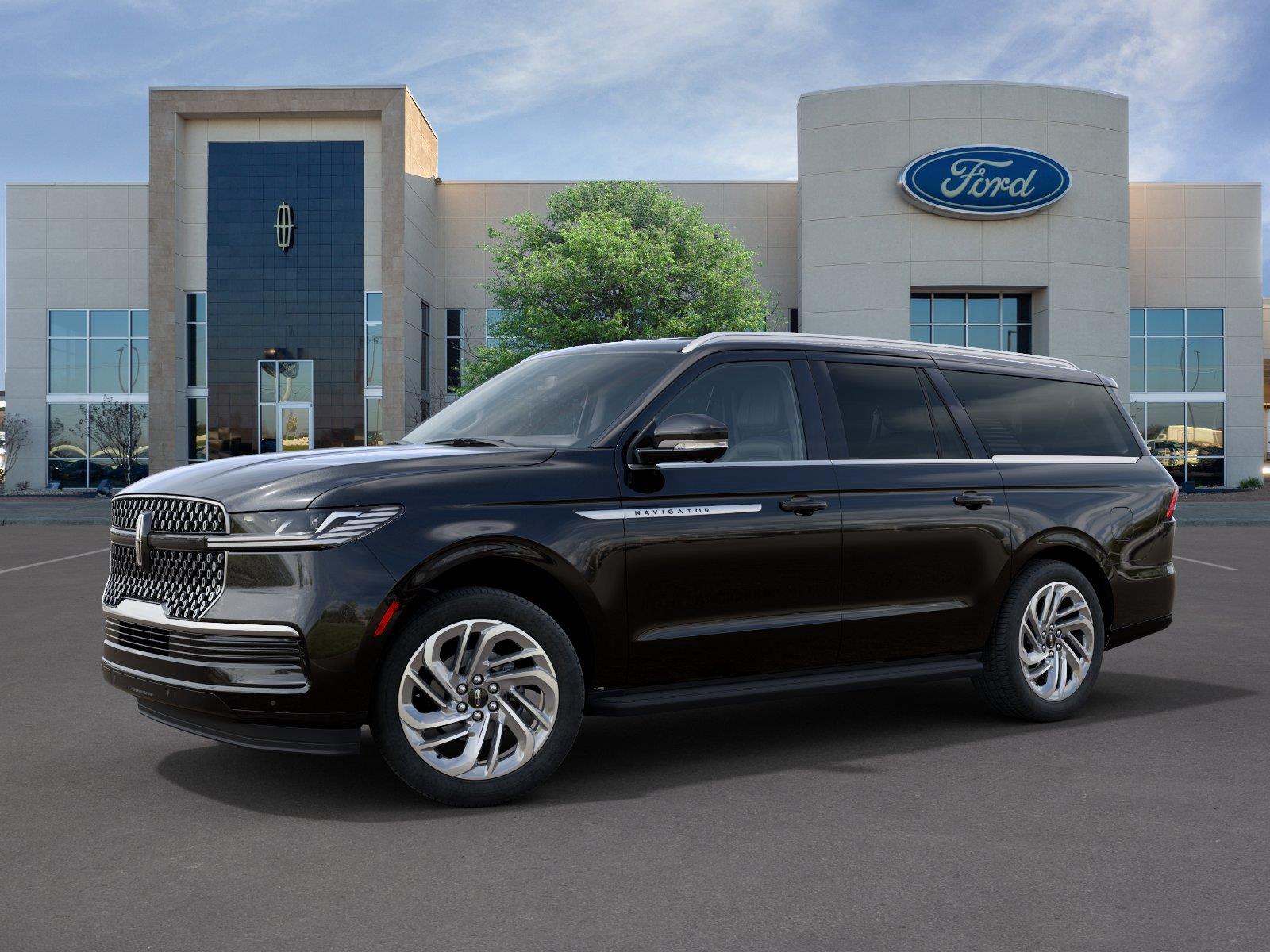 Infinite Black Metallic Clearcoat 2027 Lincoln Navigator SUV / Crossover Four-Wheel Drive Automatic