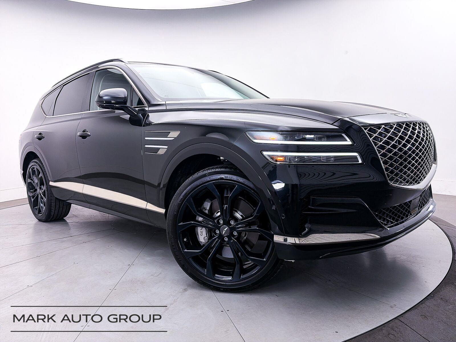 Black 2024 Genesis GV80 SUV / Crossover All-Wheel Drive 8-Speed Automatic