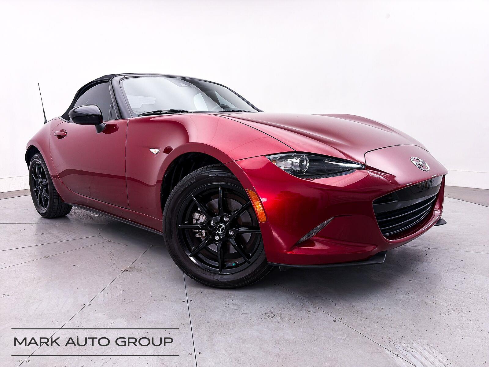 Soul Red Crystal Metallic 2021 Mazda MX-5 Miata Convertible Rear-Wheel Drive Manual