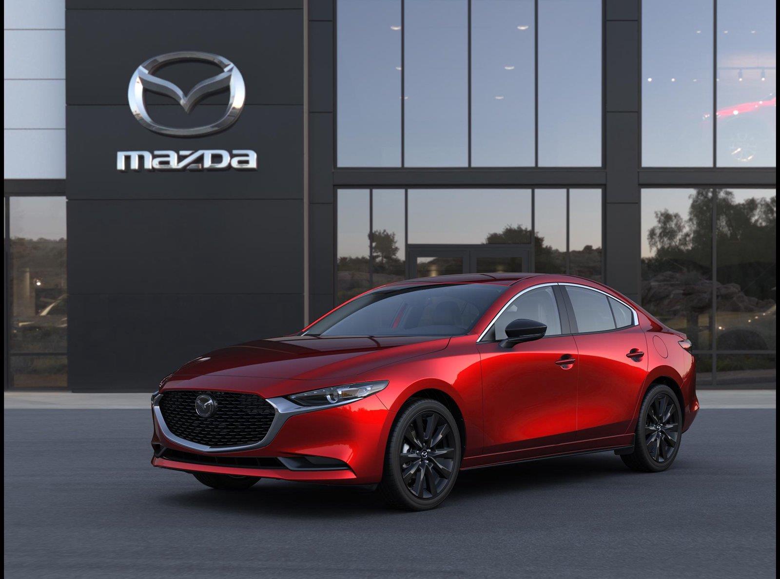 Red Crystal 2026 Mazda MAZDA3 Sedan Front-Wheel Drive 6-Speed Automatic