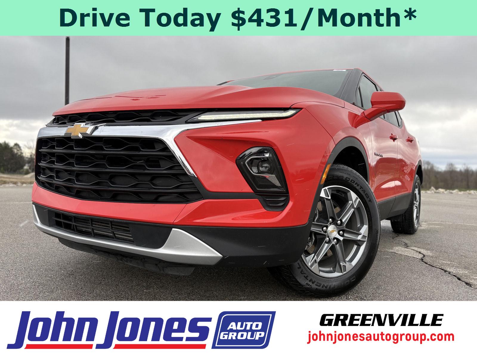 Habanero Orange 2025 Chevrolet Blazer LT AWD SUV / Crossover 9-Speed Automatic