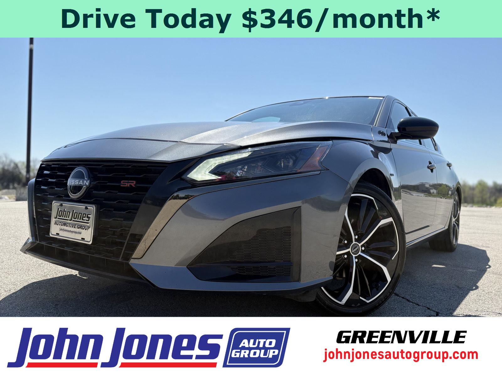Gray (Gun Metallic) 2024 Nissan Altima 2.5 SR FWD Sedan Front-Wheel Drive Continuously Variable Transmission