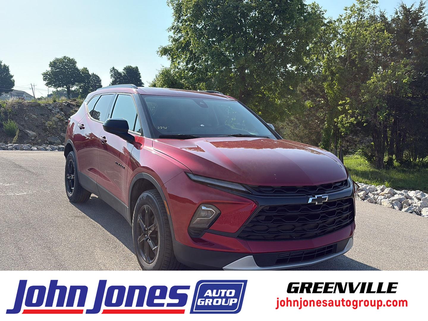 Radiant Red Tintcoat 2024 Chevrolet Blazer 2LT FWD SUV / Crossover Front-Wheel Drive 9-Speed Automatic
