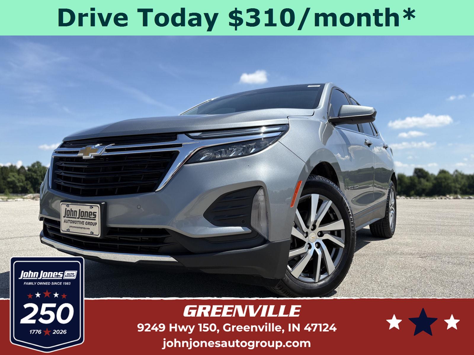 Sterling Gray Metallic 2023 Chevrolet Equinox SUV / Crossover Front-Wheel Drive 6-Speed Automatic Overdrive
