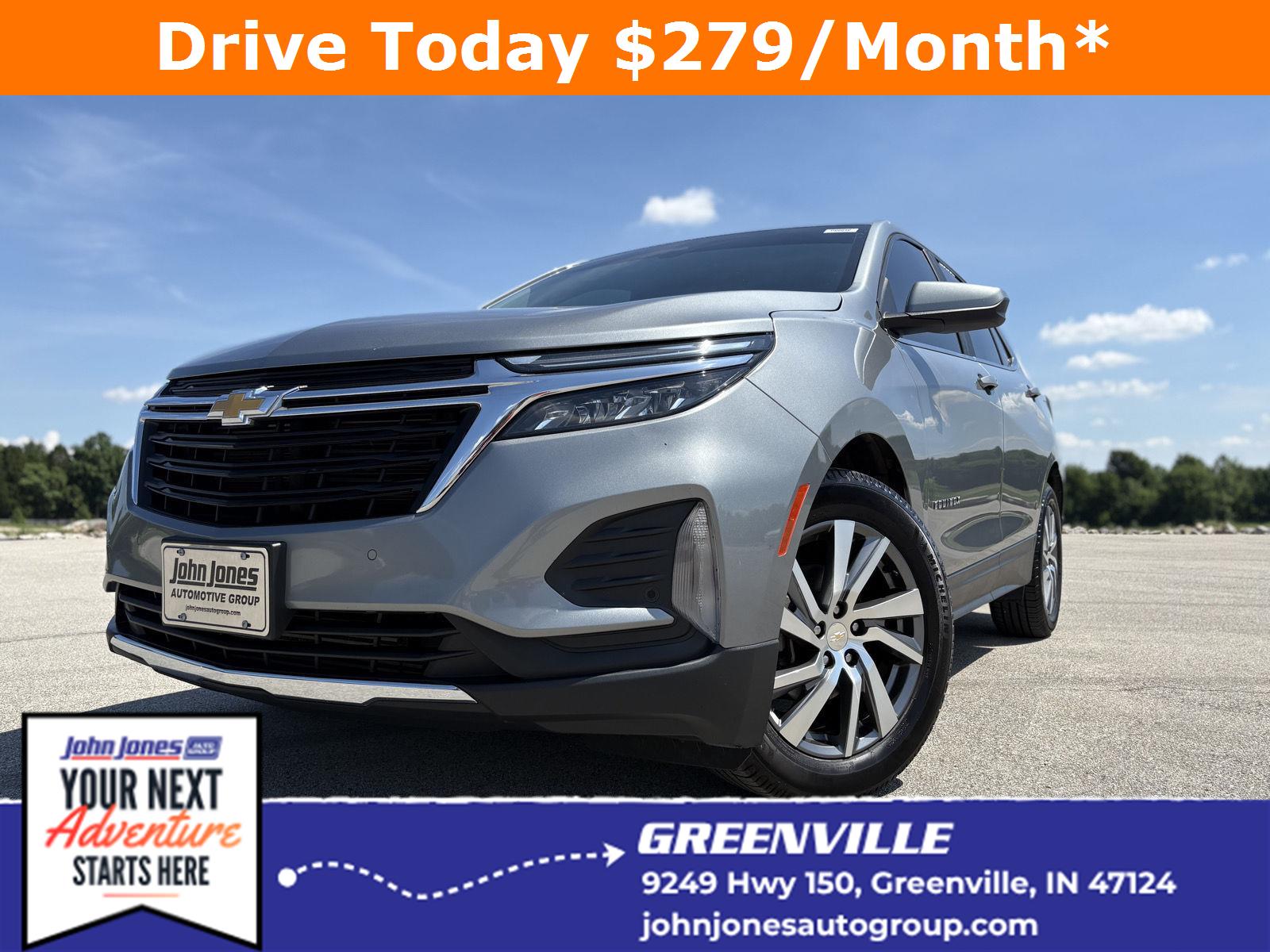 Sterling Gray Metallic 2023 Chevrolet Equinox SUV / Crossover Front-Wheel Drive 6-Speed Automatic Overdrive