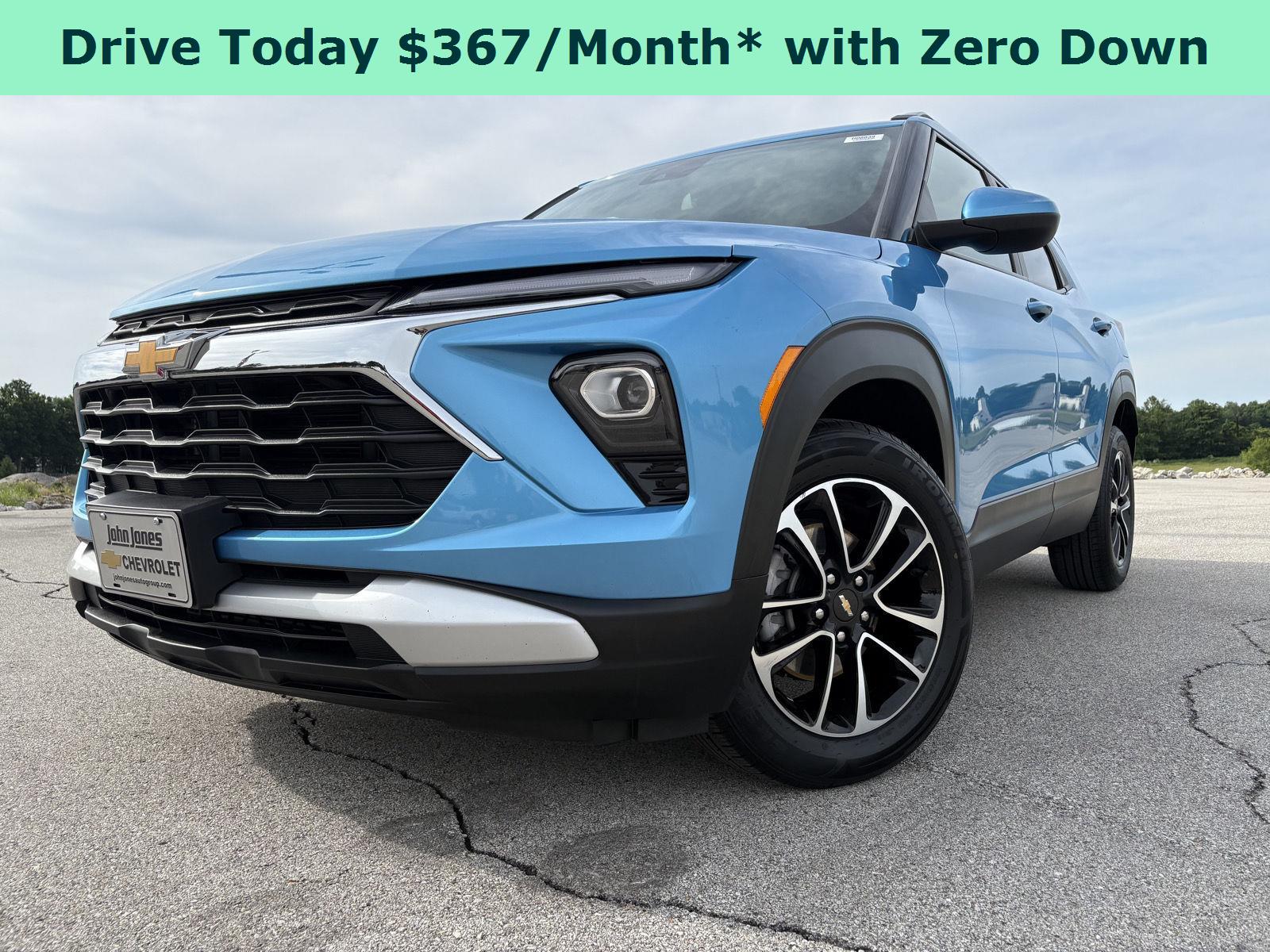 Marina Blue Metallic 2025 Chevrolet Trailblazer SUV / Crossover Front-Wheel Drive Continuously Variable Transmission