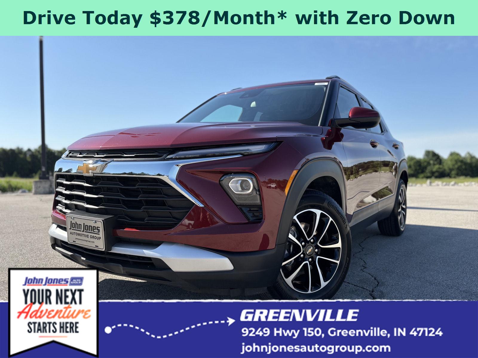 Red (Crimson Metallic) 2025 Chevrolet Trailblazer SUV / Crossover Front-Wheel Drive Continuously Variable Transmission