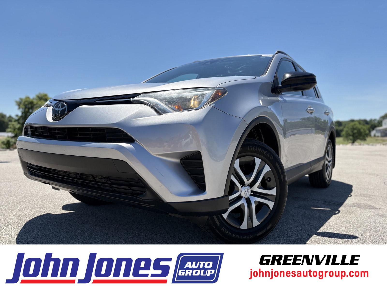 Silver Sky Metallic 2018 Toyota RAV4 LE SUV / Crossover Front-Wheel Drive Automatic
