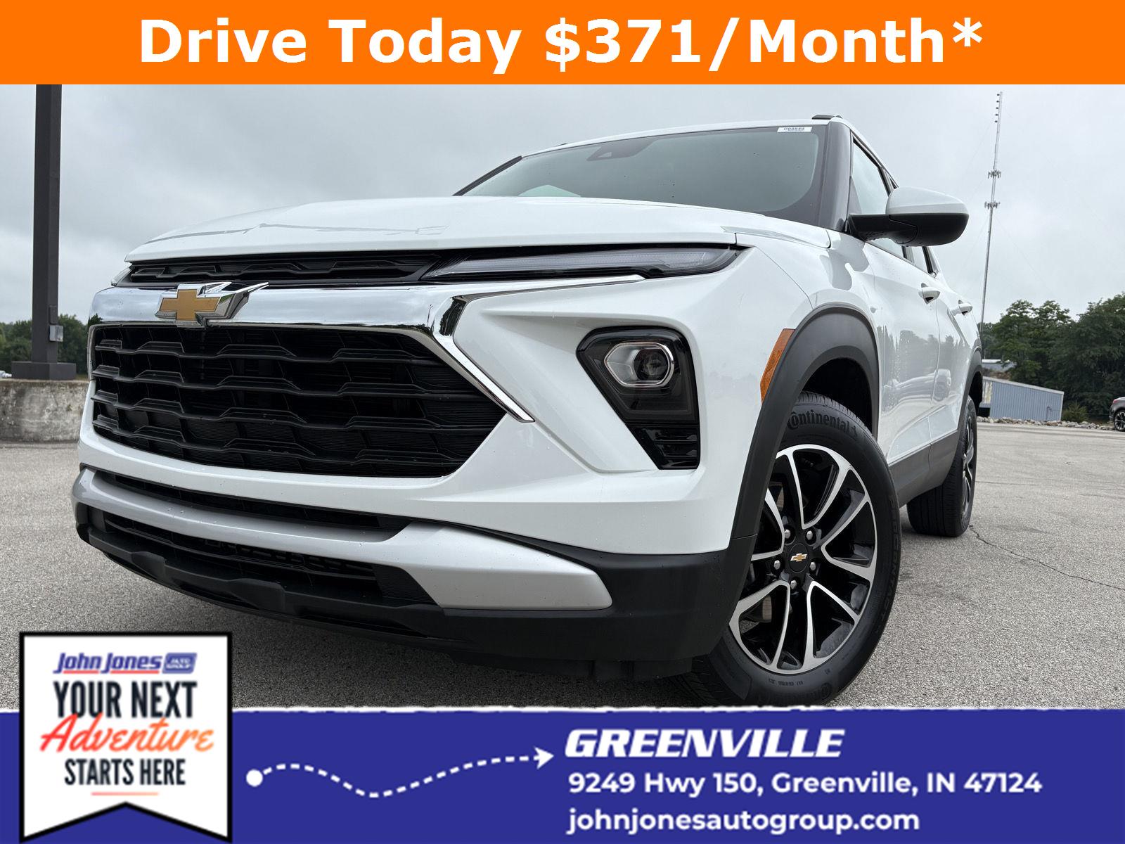 Summit White 2025 Chevrolet Trailblazer SUV / Crossover Front-Wheel Drive Continuously Variable Transmission