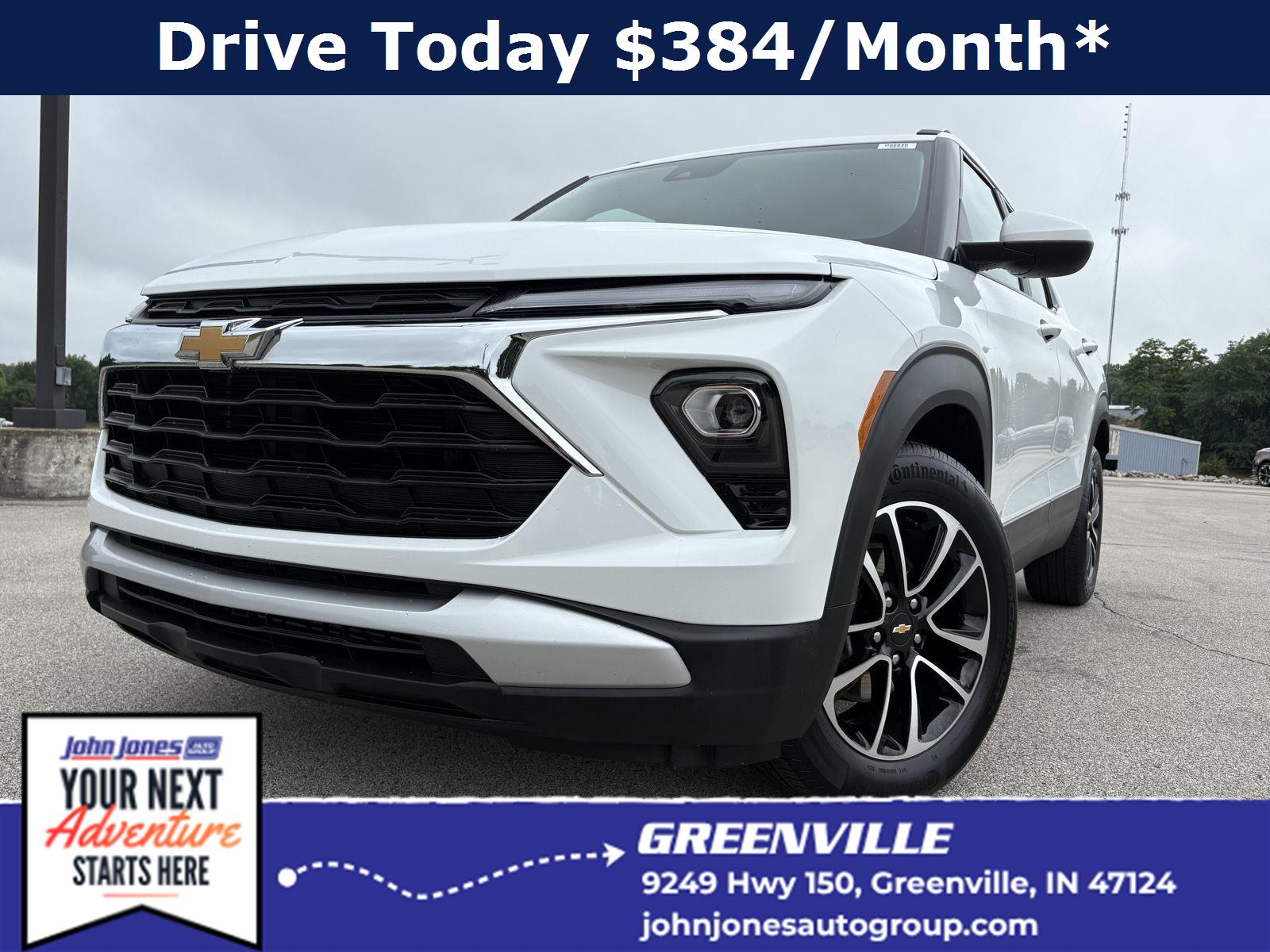 Summit White 2025 Chevrolet Trailblazer SUV / Crossover Front-Wheel Drive Continuously Variable Transmission