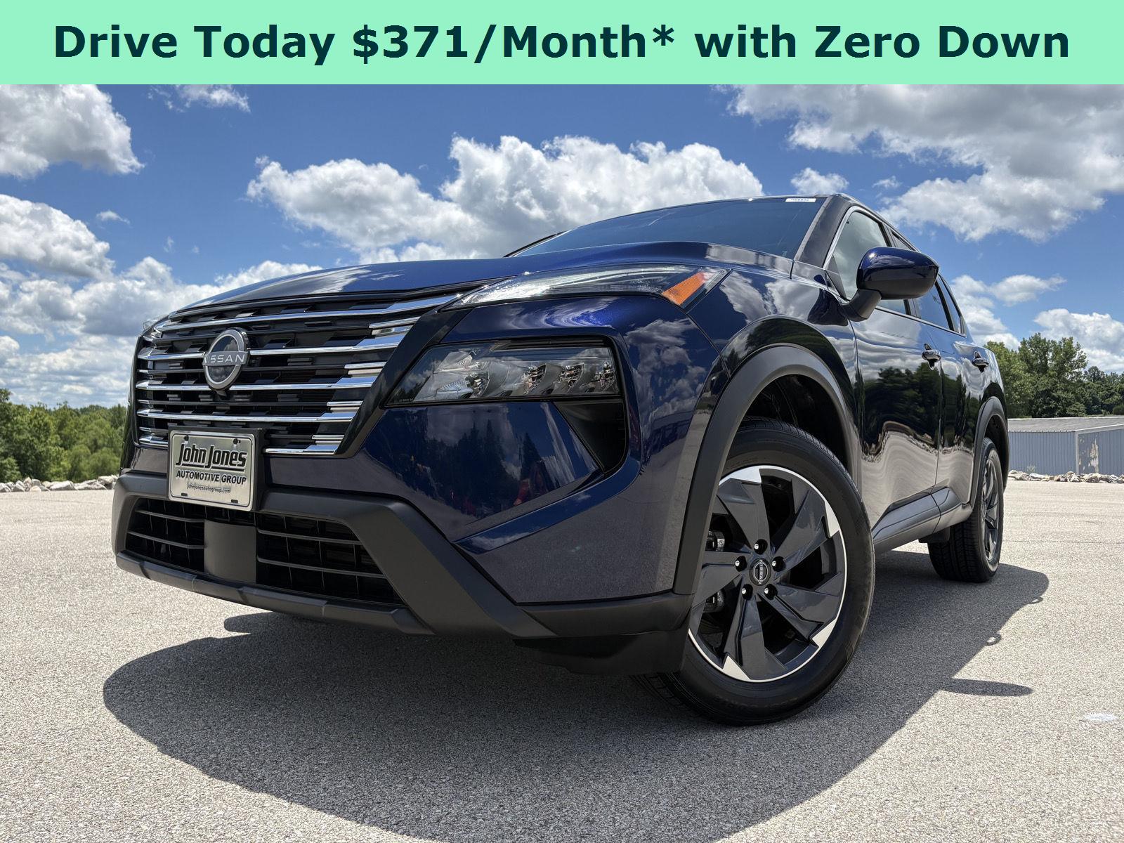 Deep Ocean Blue Pearl 2025 Nissan Rogue SUV / Crossover Front-Wheel Drive Continuously Variable Transmission