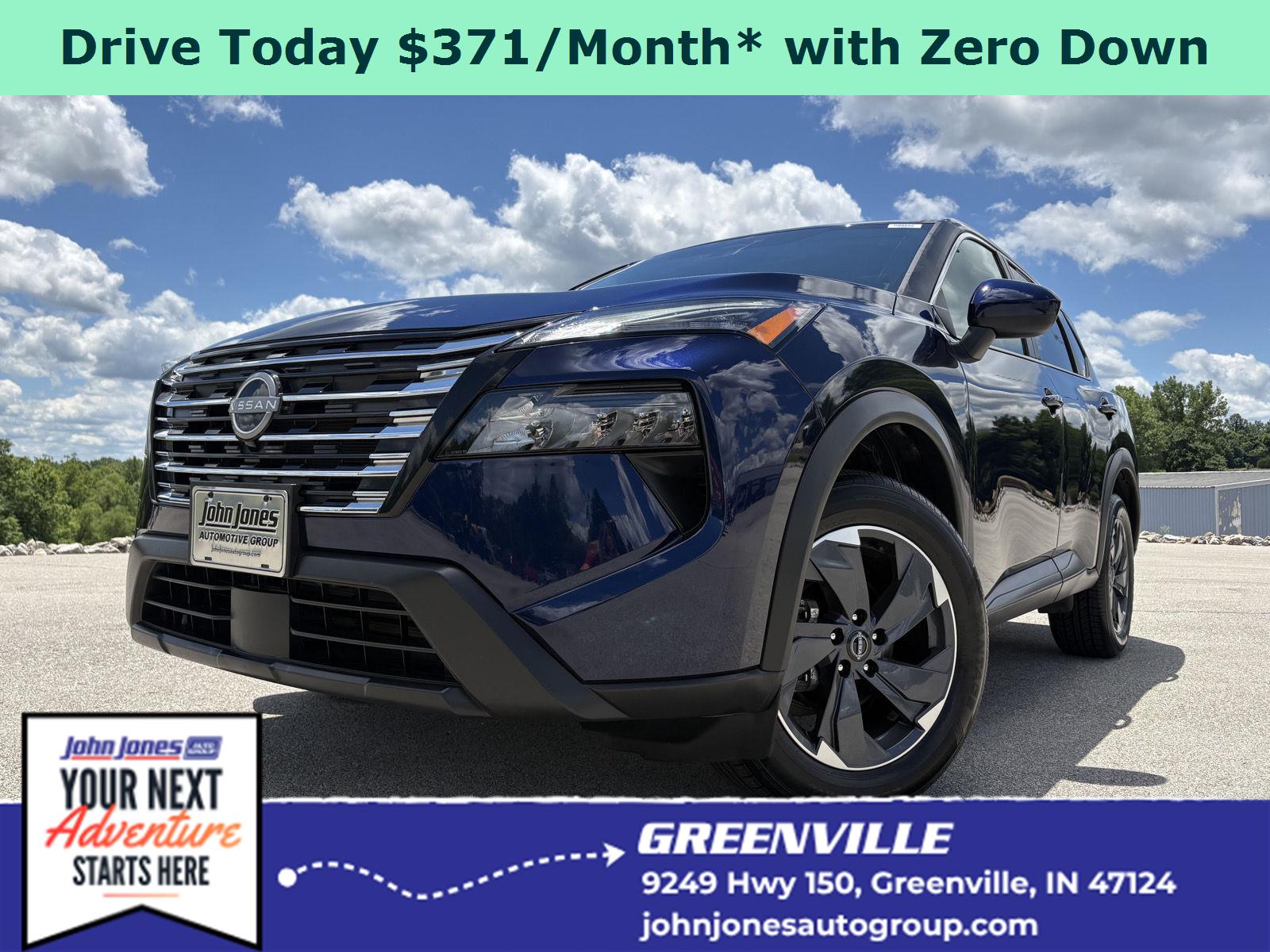 Deep Ocean Blue Pearl 2025 Nissan Rogue SUV / Crossover Front-Wheel Drive Continuously Variable Transmission