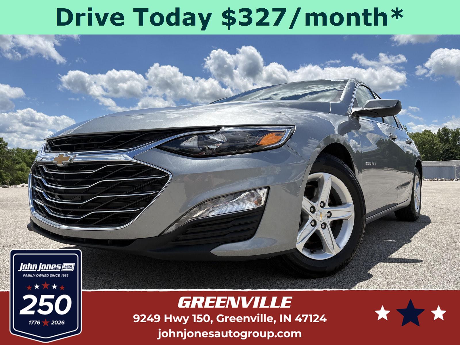 Sterling Gray Metallic 2024 Chevrolet Malibu Sedan Front-Wheel Drive Continuously Variable Transmission