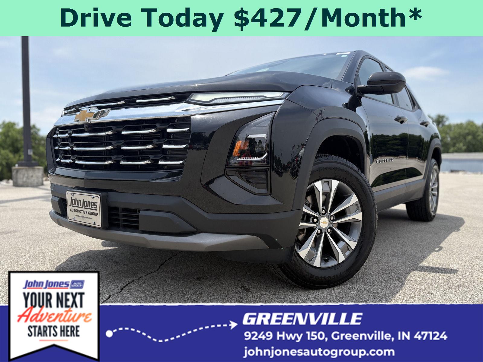 Mosaic Black Metallic 2025 Chevrolet Equinox SUV / Crossover Front-Wheel Drive Continuously Variable Transmission