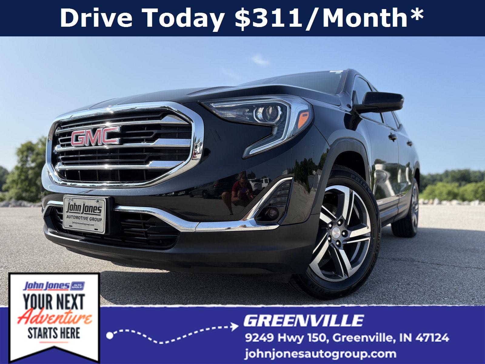 Black (Ebony Twilight Metallic) 2020 GMC Terrain SUV / Crossover Four-Wheel Drive 9-Speed Automatic Overdrive