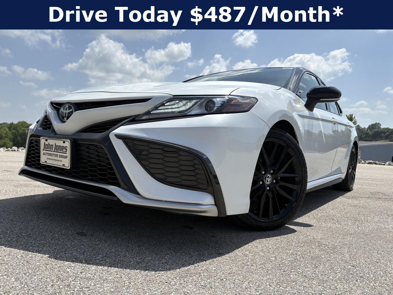 Midnight Black Metallic 2023 Toyota Camry Sedan Front-Wheel Drive Automatic