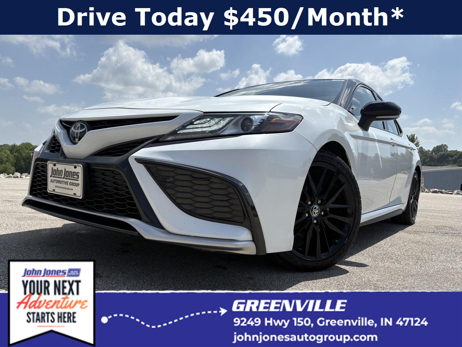 Midnight Black Metallic 2023 Toyota Camry Sedan Front-Wheel Drive Automatic