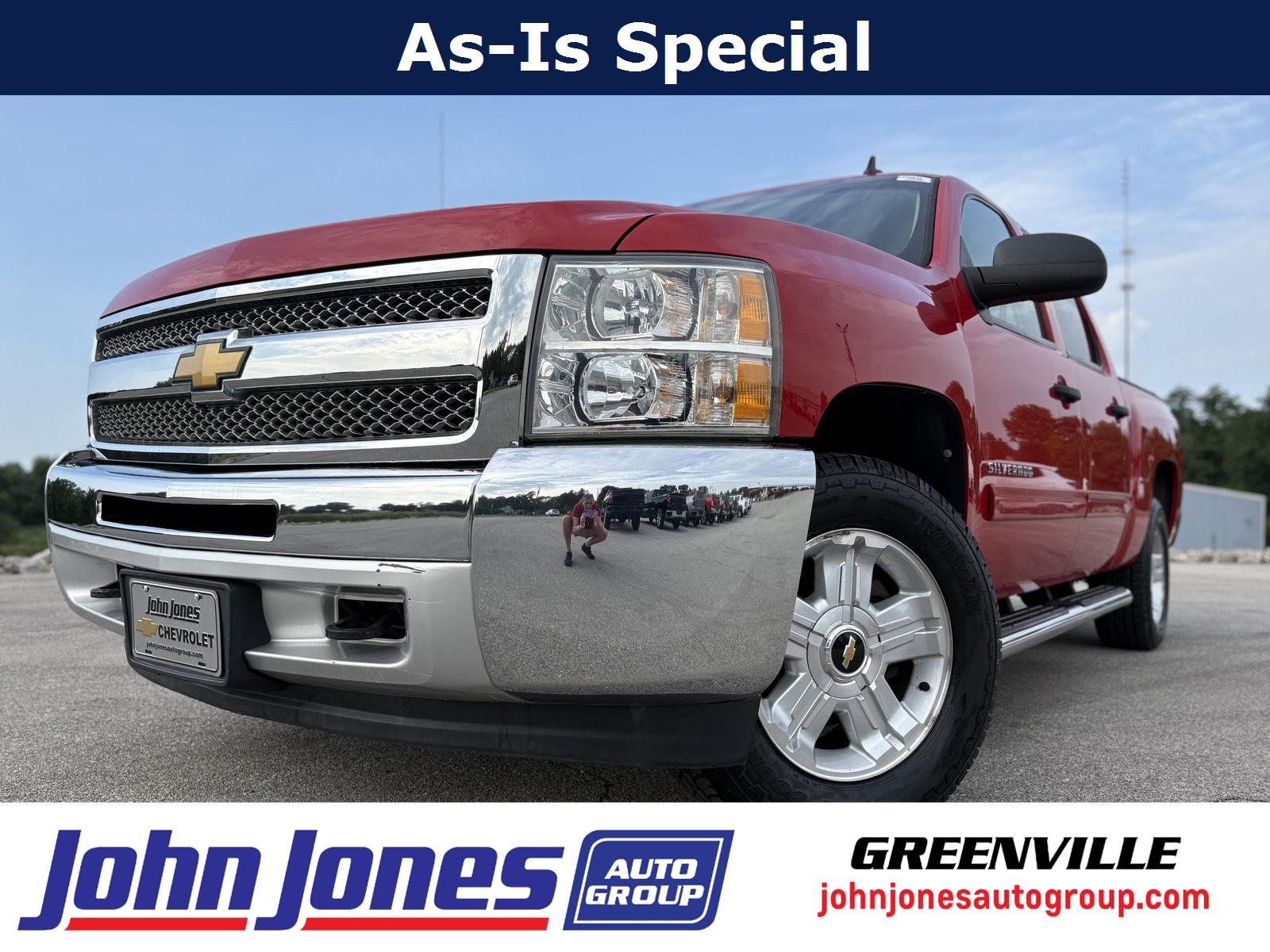 Victory Red 2012 Chevrolet Silverado 1500 Pickup Truck Four-Wheel Drive 6-Speed Automatic