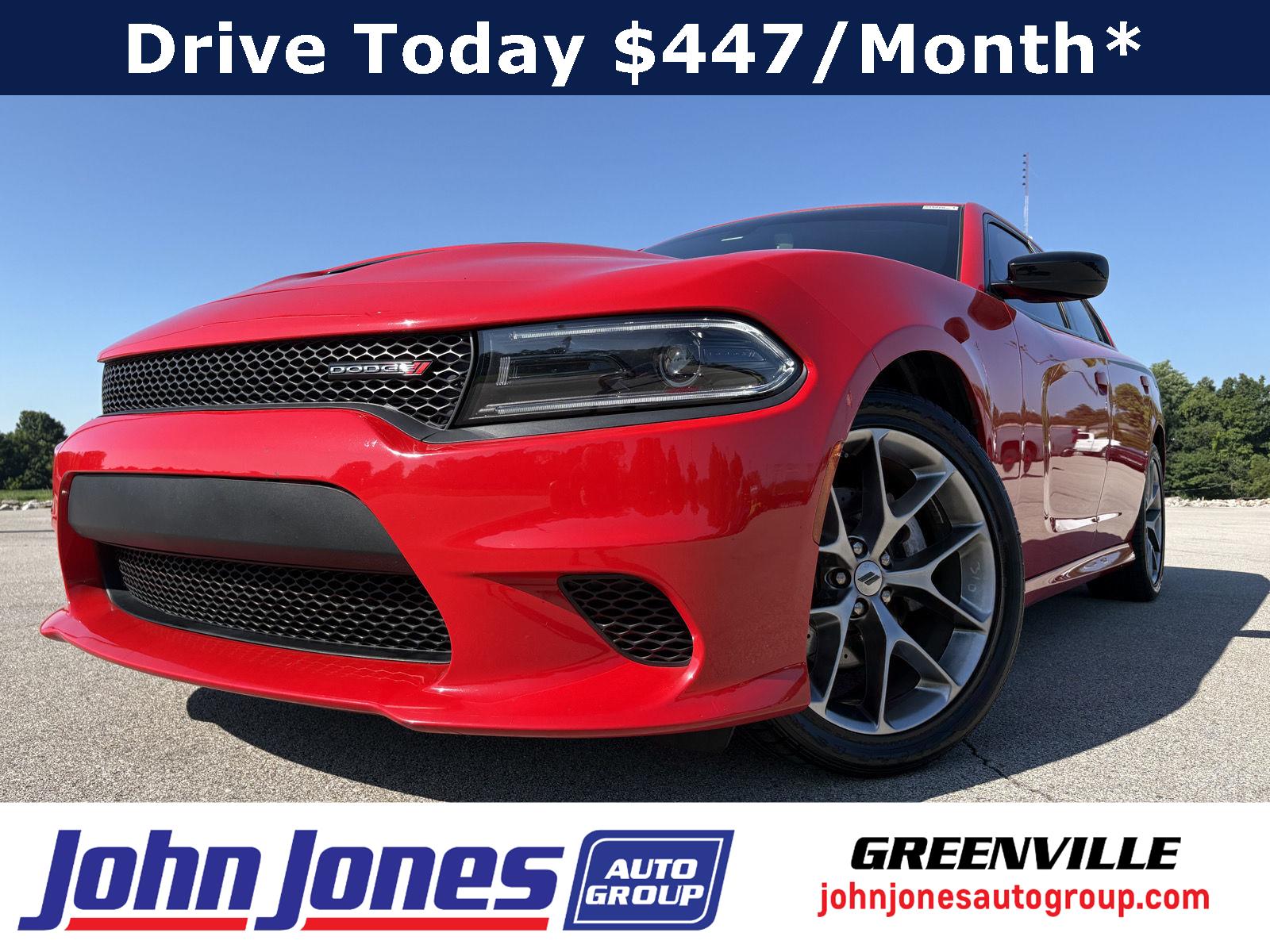 Octane Red Pearlcoat 2023 Dodge Charger Sedan Rear-Wheel Drive 8-Speed Automatic