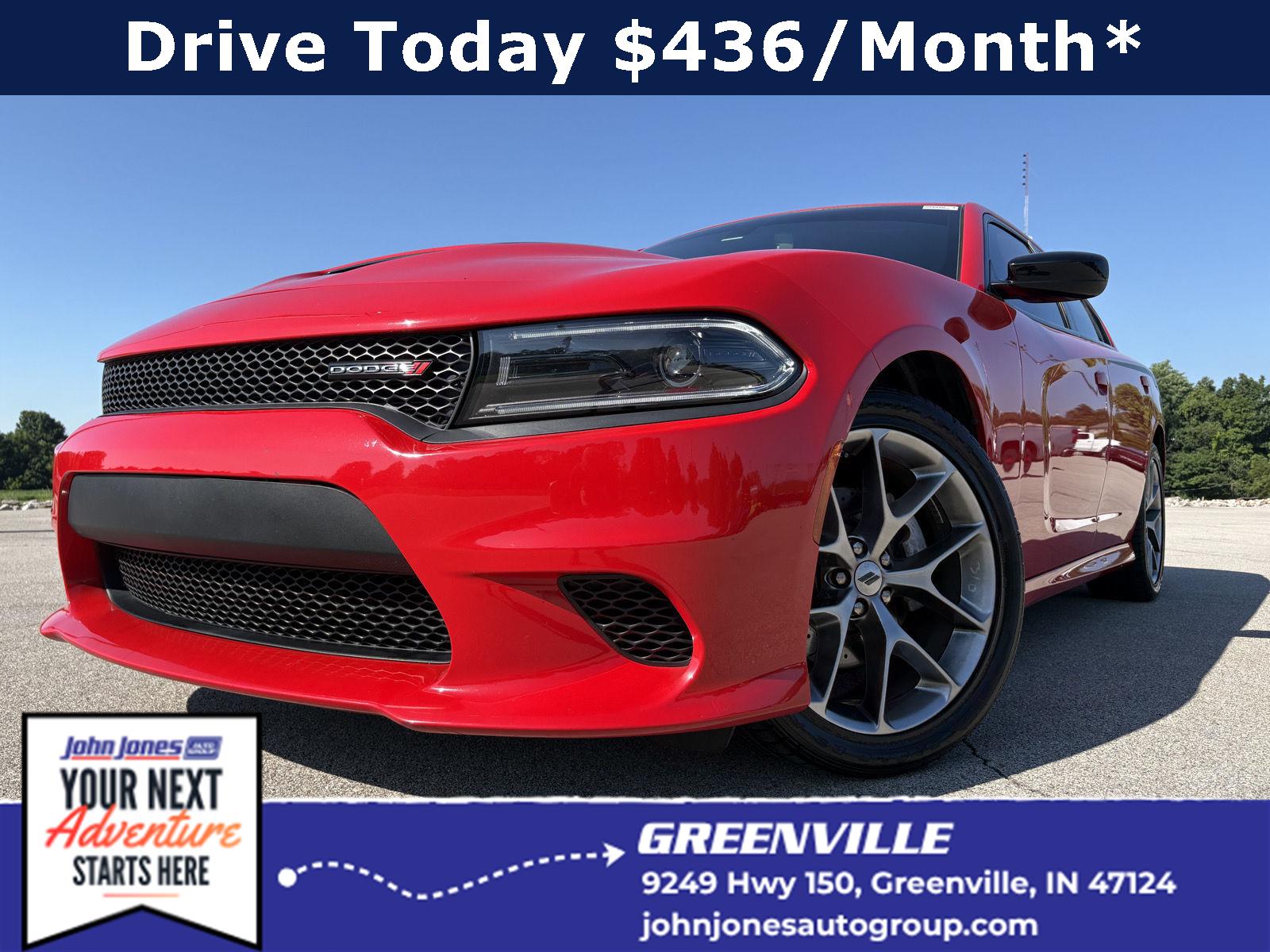 Octane Red Pearlcoat 2023 Dodge Charger Sedan Rear-Wheel Drive 8-Speed Automatic