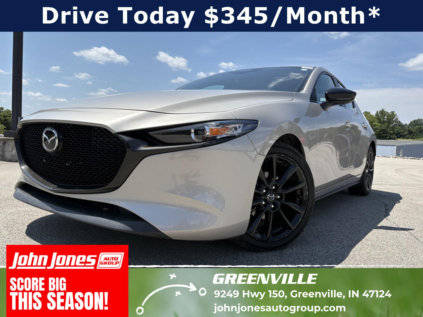 Ceramic Metallic 2025 Mazda MAZDA3 Hatchback Front-Wheel Drive Automatic